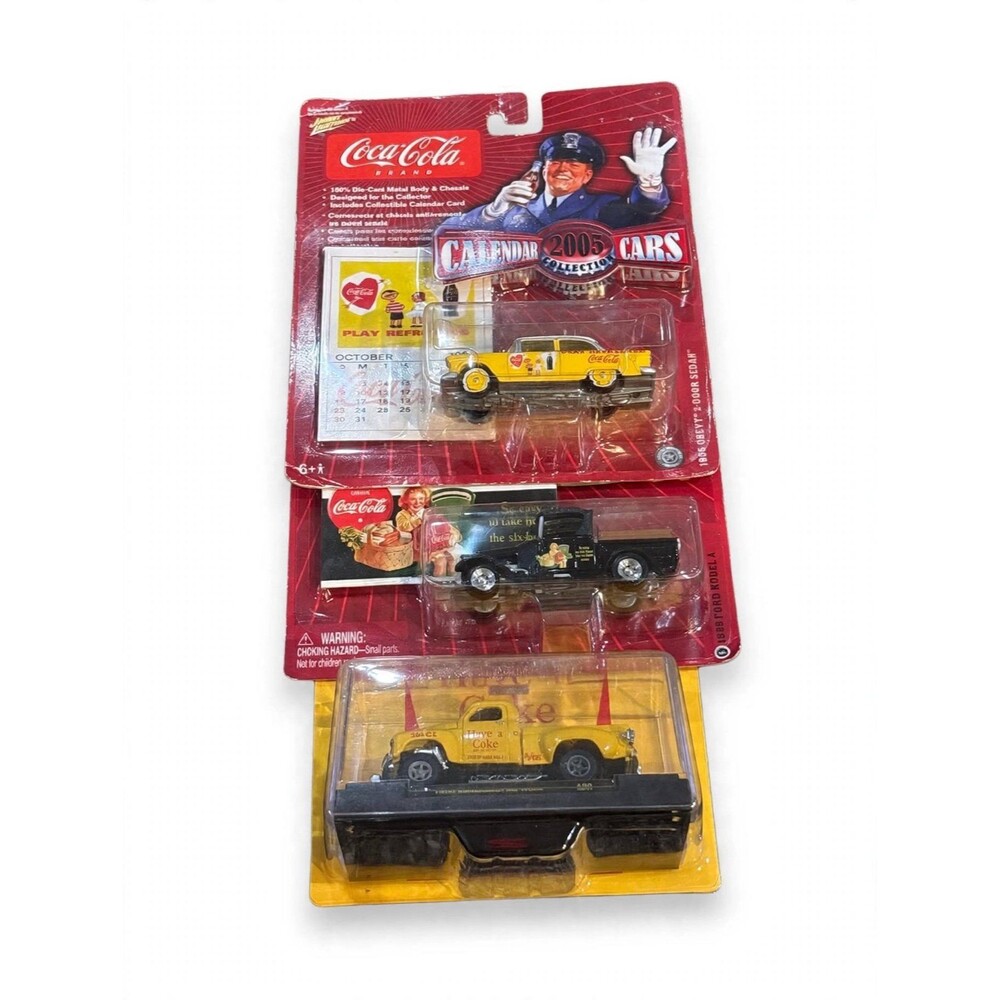 Coca-Cola Diecast Bundle of 3 - New